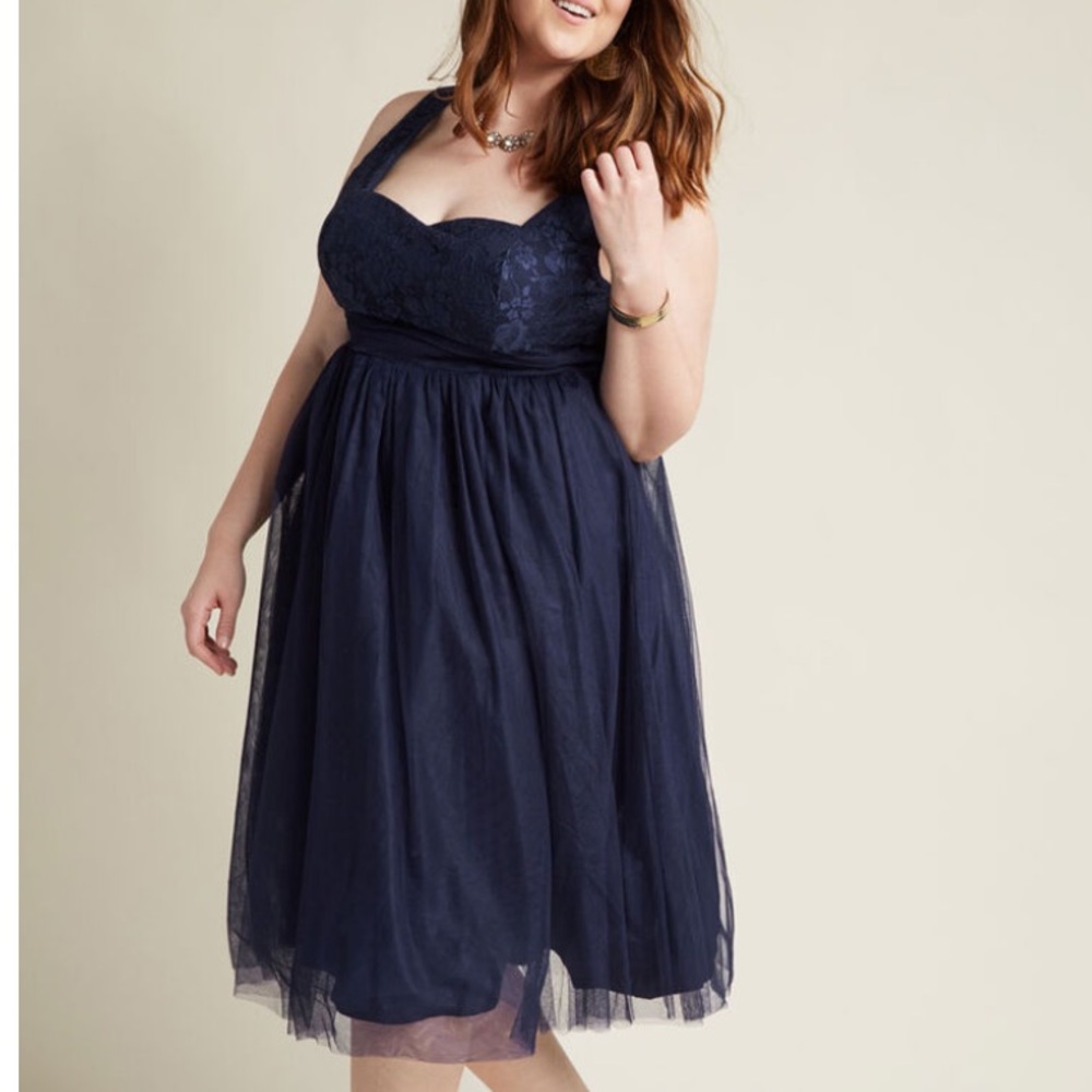 Fit and Flare Bridesmaid Dress